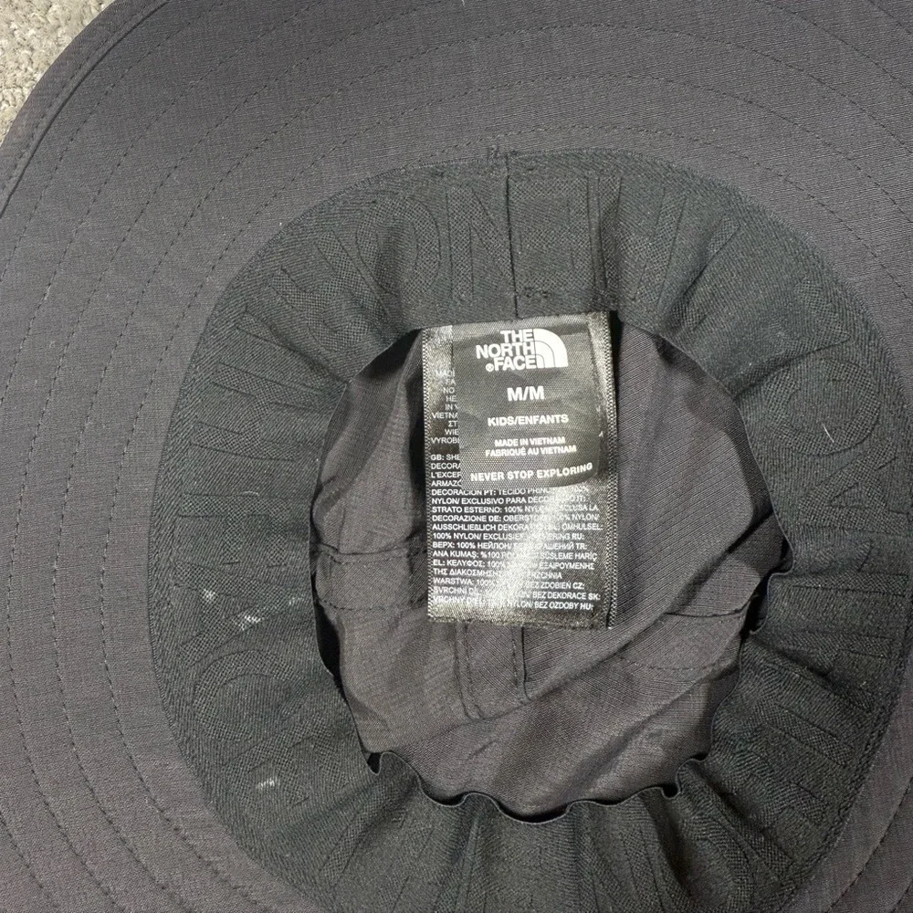 The North Face Black Youth Floppy Sun Hat Size Medium